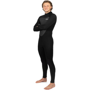 2025 Gul Mens Response 5/3mm GBS Back Zip Wetsuit RE1213-C1 - Black
